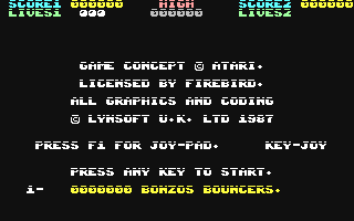 C64 GameBase Arkanoid_[Preview] [Firebird] 1987